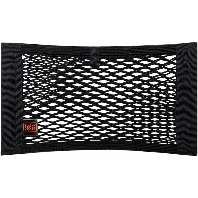 Image secondaire de Filet de rangement pour voiture Black & Decker Noir 40/50/60/80 x 25 cm 4 Pièces