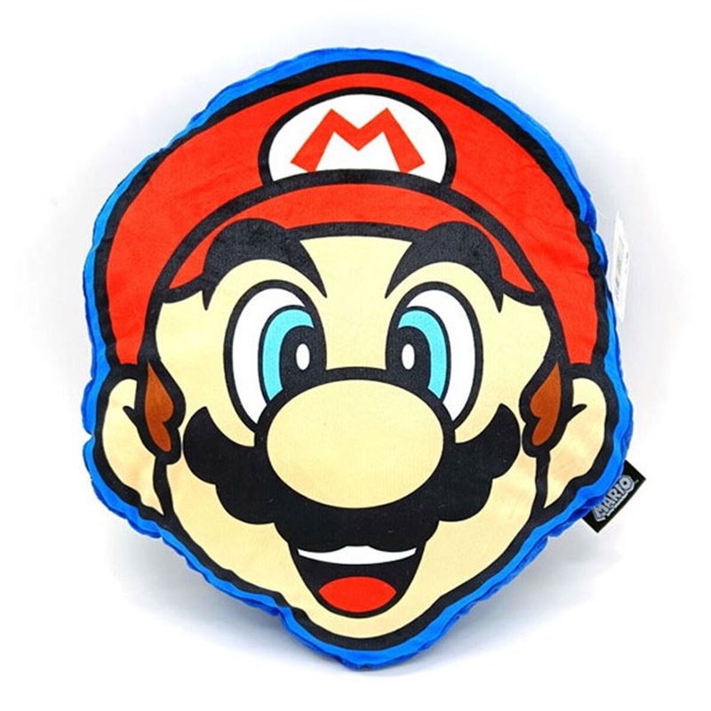 Coussin 3D Super Mario Rond