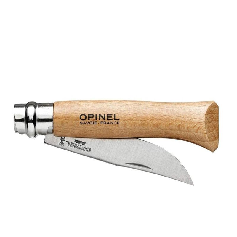 Image secondaire de Couteau Opinel Nº8 8,5 cm Acier inoxydable Bois de hêtre