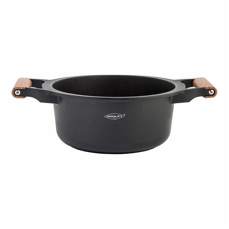 Image secondaire de Casserole avec Couvercle Oroley Nature Bois 20 cm Aluminium fondu