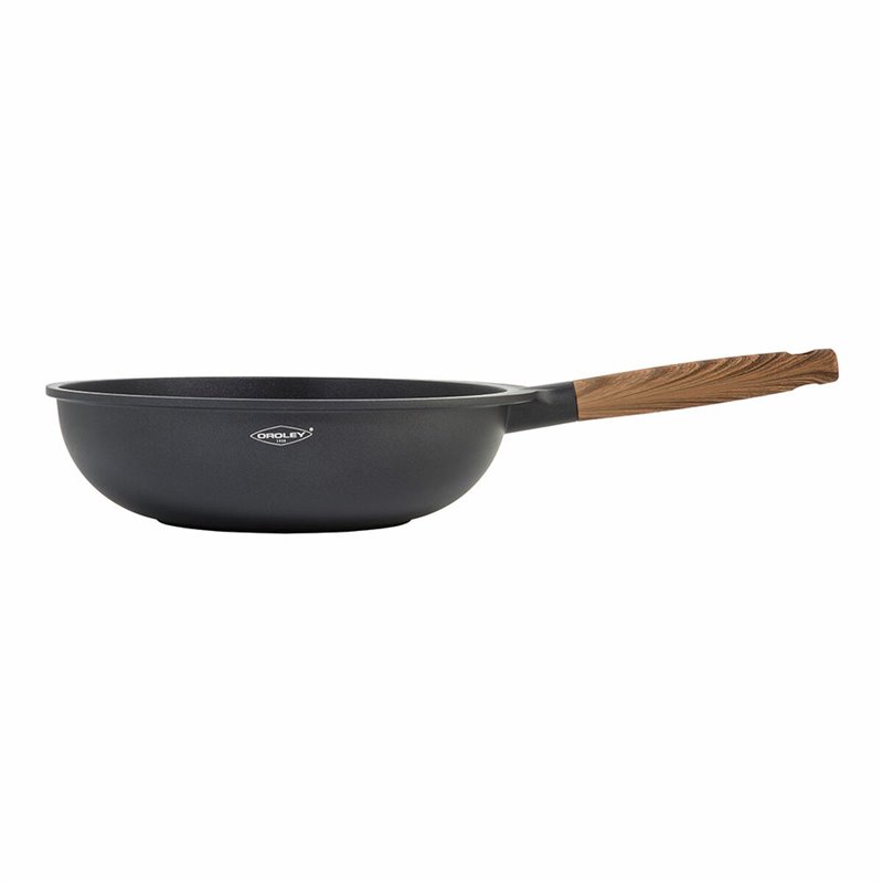 Image secondaire de Wok Oroley Nature Bois Aluminium fondu 30 cm