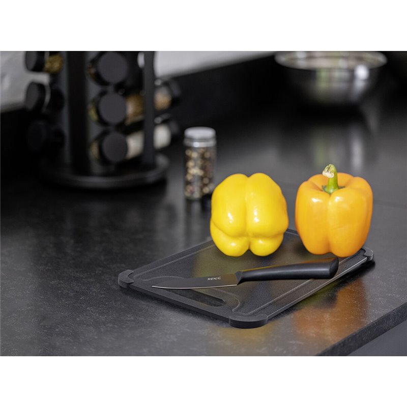 Image secondaire de Couteau de cuisine Wenko Ace 55058100 Petit 9,5 cm Noir