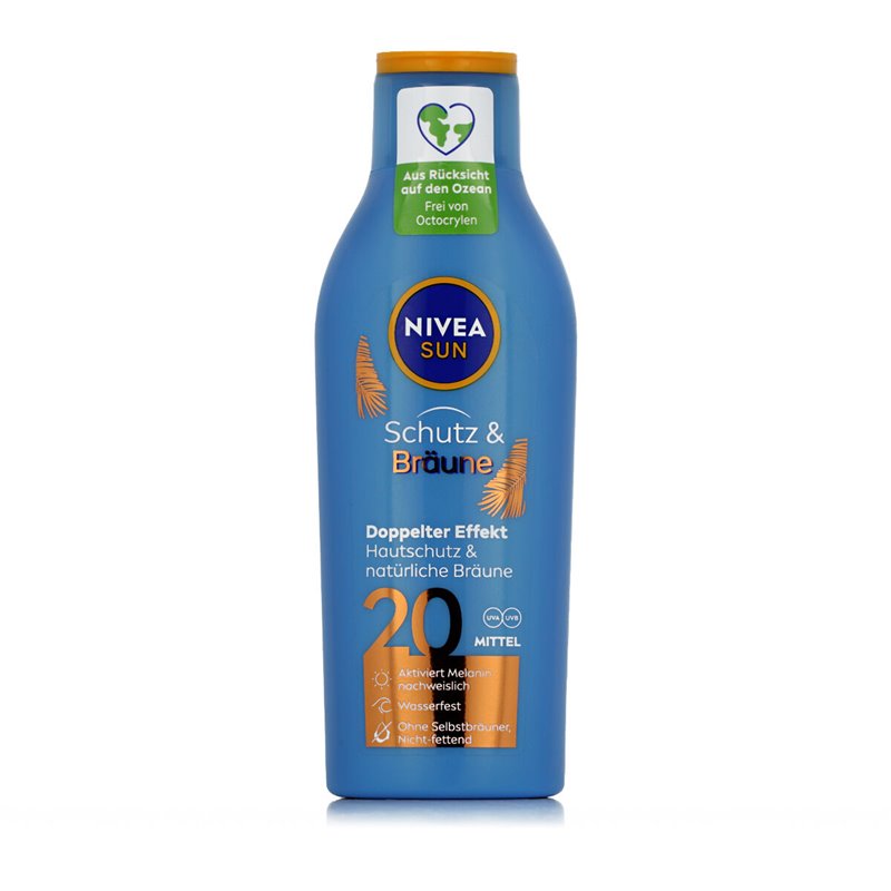 Protecteur Solaire Nivea Sun Protect & Bronze Spf 20 200 ml