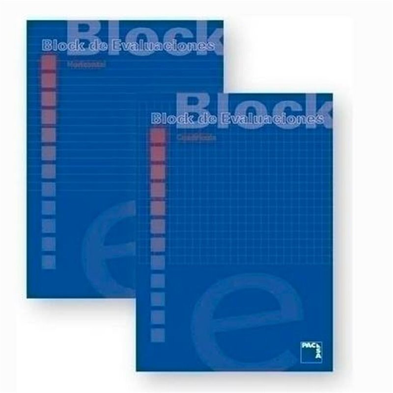 Image secondaire de Bloc de Notes Pacsa Bleu A4 50 Volets (10 Unités)