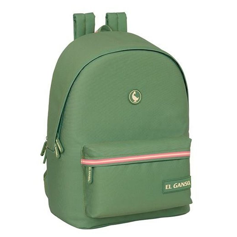 Sacoche pour Portable El Ganso +USB el ganso basics Vert 31 x 44 x 18 cm