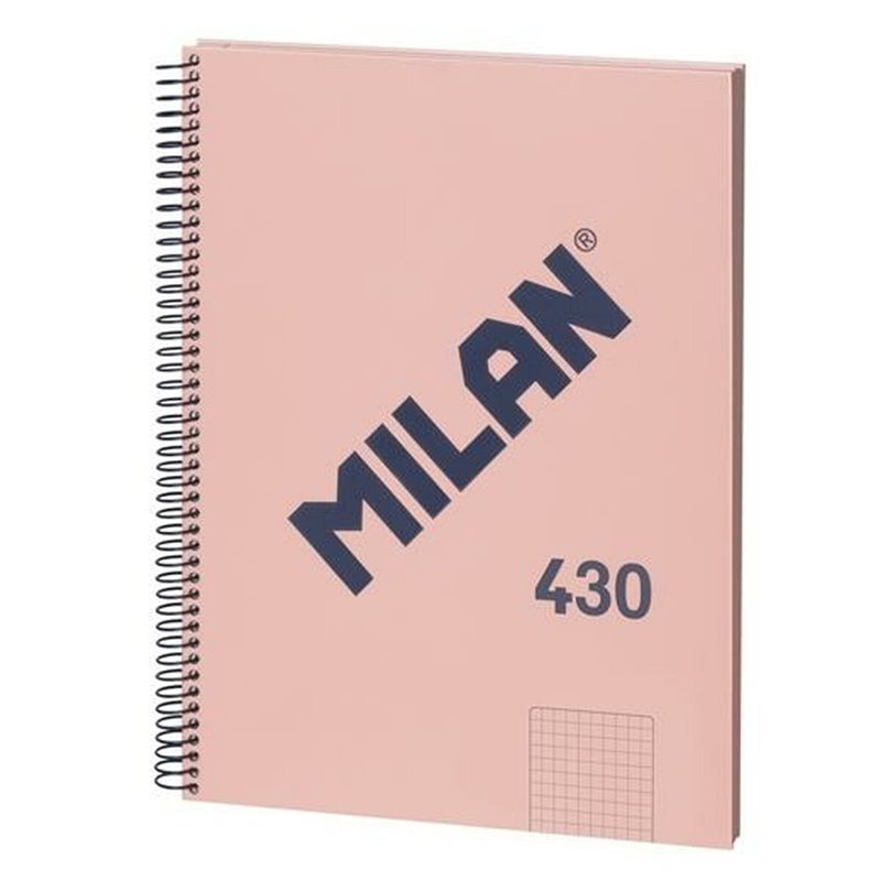 Image secondaire de Carnet Milan 430 Rose A4 80 Volets (3 Unités)