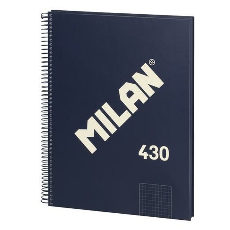 Image secondaire de Carnet Milan 430 Bleu A4 80 Volets (3 Unités)