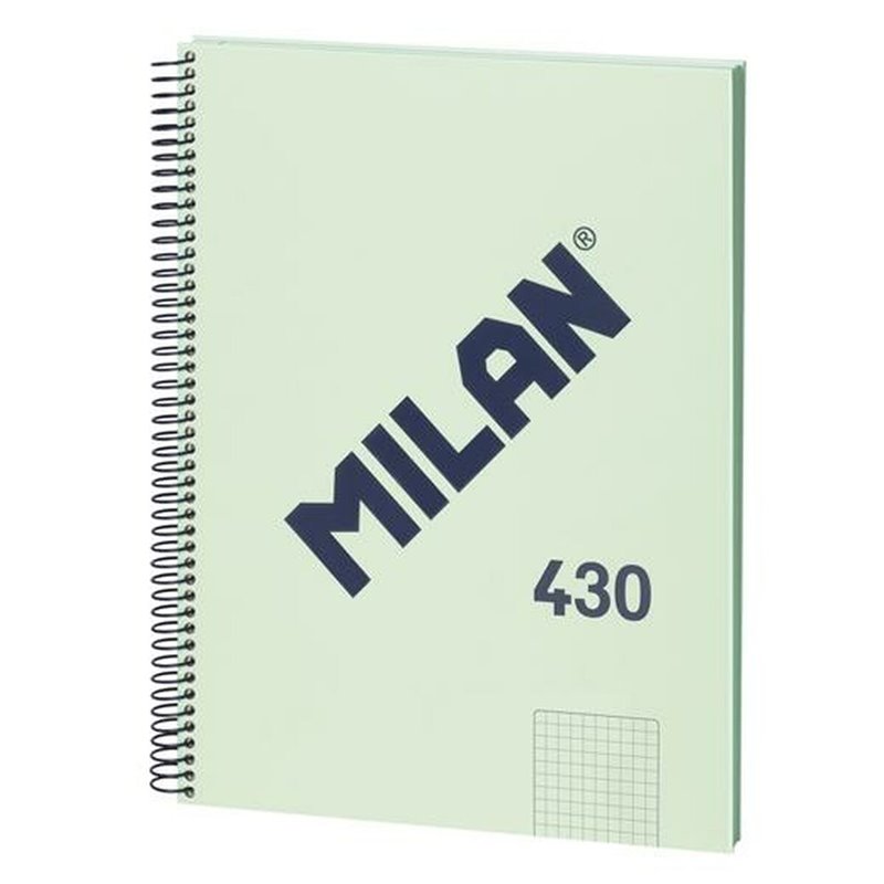 Image secondaire de Carnet Milan 430 Vert A4 80 Volets (3 Unités)