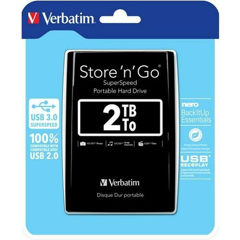 Image secondaire de Disque Dur Externe Verbatim Store n Go 2 TB