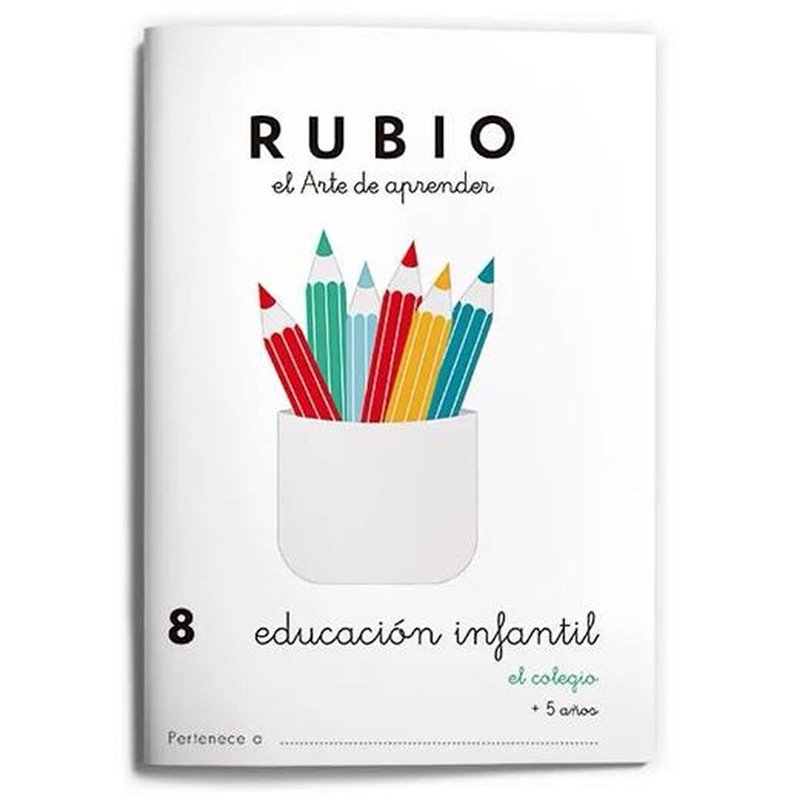 Image secondaire de Carnet de Notes sur l'éducation de la petite enfance Rubio Nº8 A5 Espagnol (10 Unités)