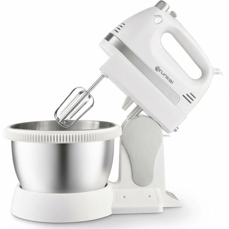 Mixeur/Mélangeur de pâte Grunkel AM-350TURB05BOWL 350 W Blanc 1 L 2 L