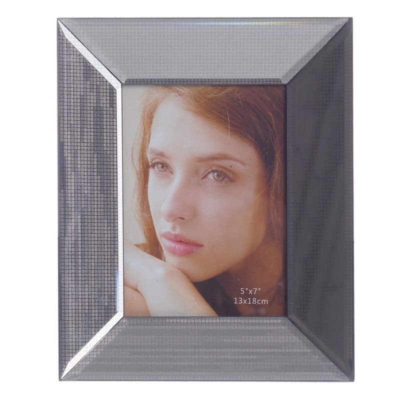 Image secondaire de Cadre photo Gris Verre 15 x 20 cm 21,5 x 3,5 x 26,5 cm