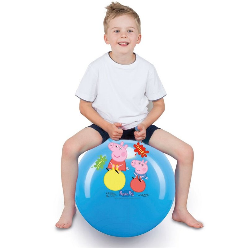 Image secondaire de Boule à Sauter Peppa Pig Ø 45 cm Bleu (10 Unités)