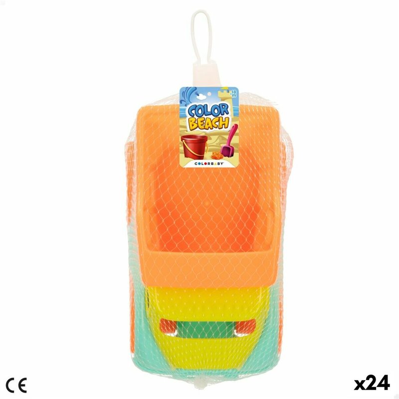 Image secondaire de Camion-Benne Colorbaby 18 cm Plage Plastique (24 Unités)