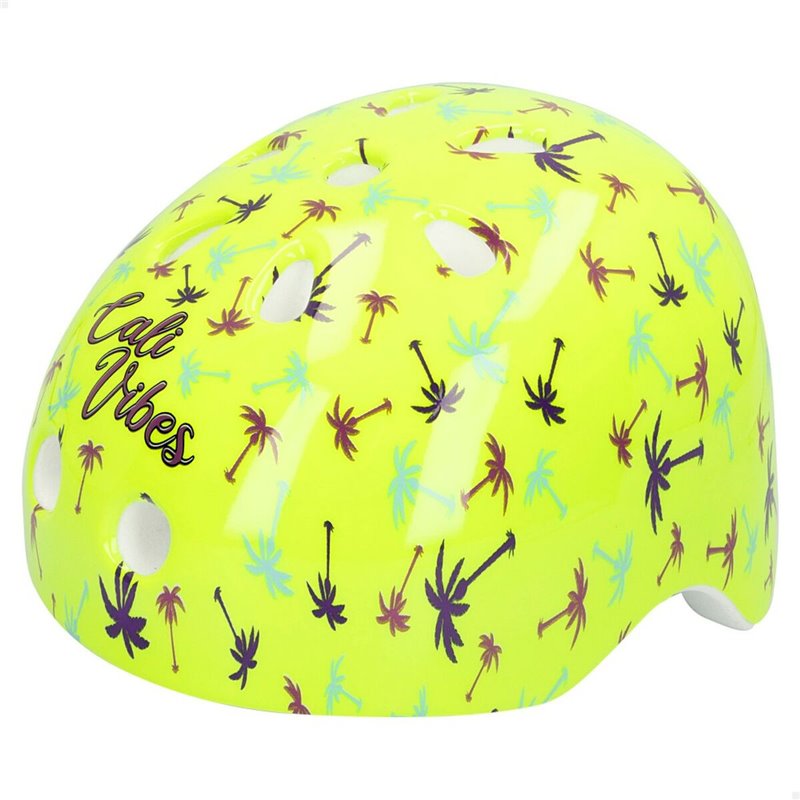 Image secondaire de Casque de Cyclisme pour Enfants Colorbaby Neon Cali Vibes Jaune (4 Unités)