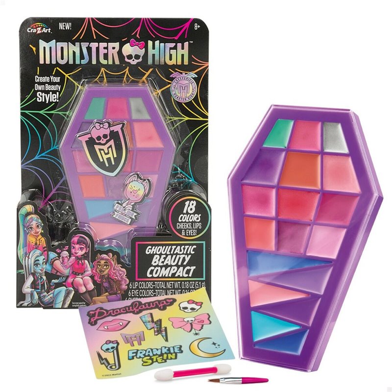 Image secondaire de Kit de maquillage pour enfant Monster High Feeling Fierce 10 x 16,5 x 2 cm 4 Unités