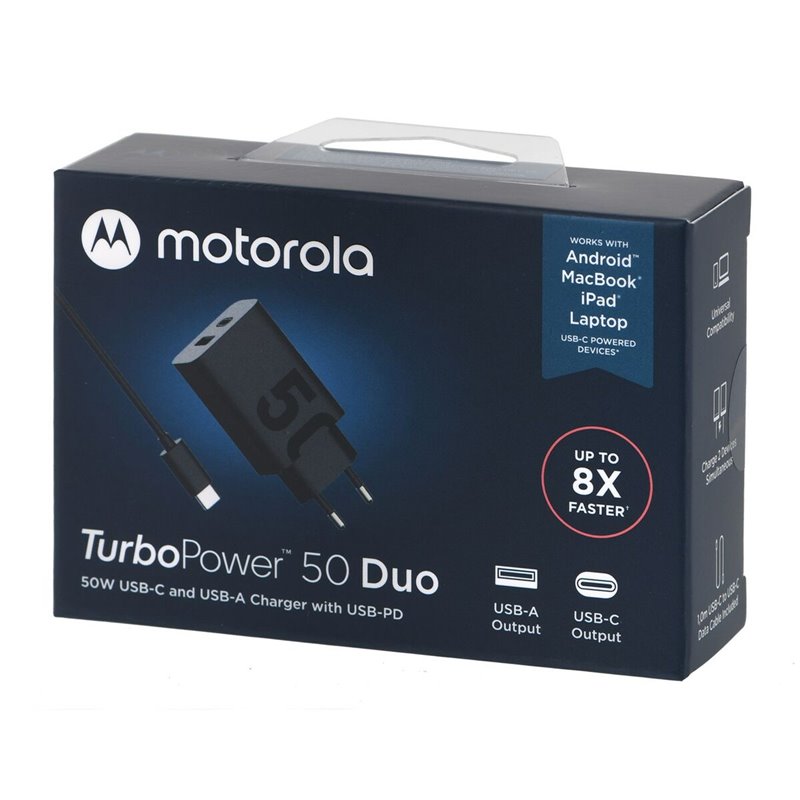 Image secondaire de Chargeur mural Motorola SJMC502 Noir 50 W