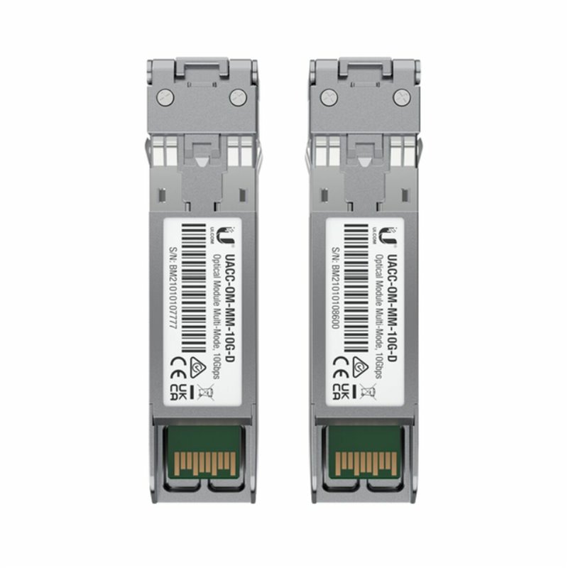 Module SFP à fibre optique multimode Ubiquiti UACC-OM-mm-10G-D-2