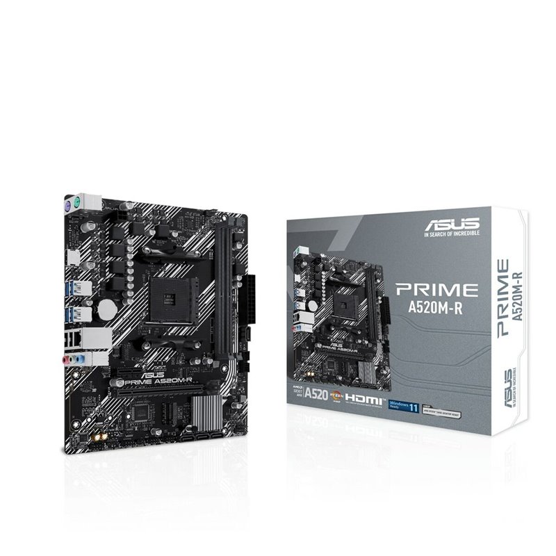 Asus PRIME A520M-R AMD A520 Emplacement AM4 micro ATX