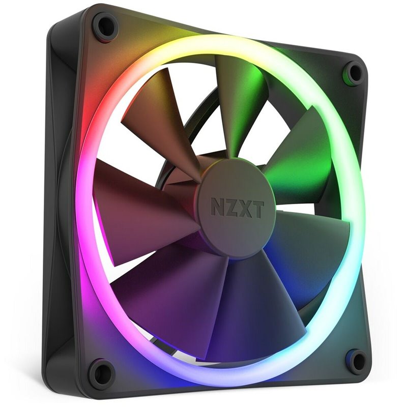 Image secondaire de Ventillateur de cabine NZXT RF-R12SF-B1 Ø 12 cm (1 Unité)