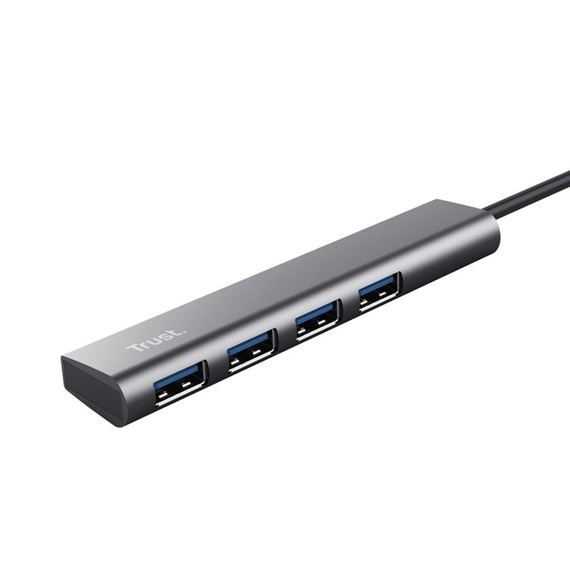 Image secondaire de Trust Halyx USB 3.2 Gen 1 (3.1 Gen 1) Type-A 5 Mbit/s Noir, Gris