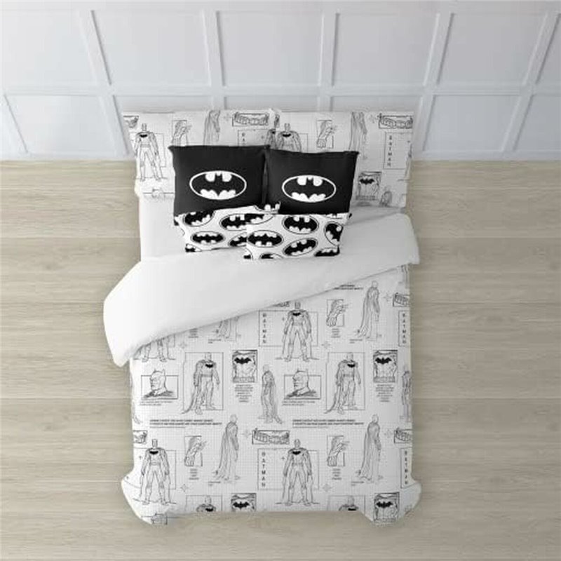 Housse de Couette Batman Features Multicouleur 175 Fils 180 x 220 cm