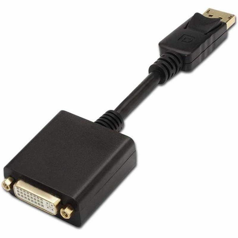 Image secondaire de Aisens A125-0133 câble vidéo et adaptateur 0,15 m DisplayPort DVI Noir