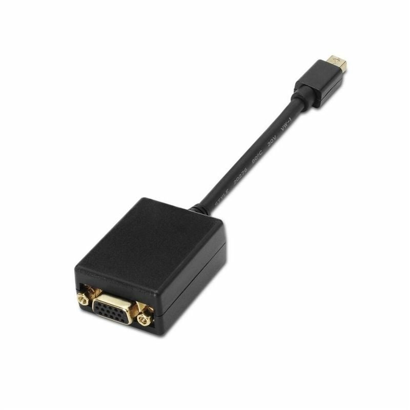 Aisens A125-0135 câble vidéo et adaptateur 0,15 m Mini DisplayPort VGA Noir