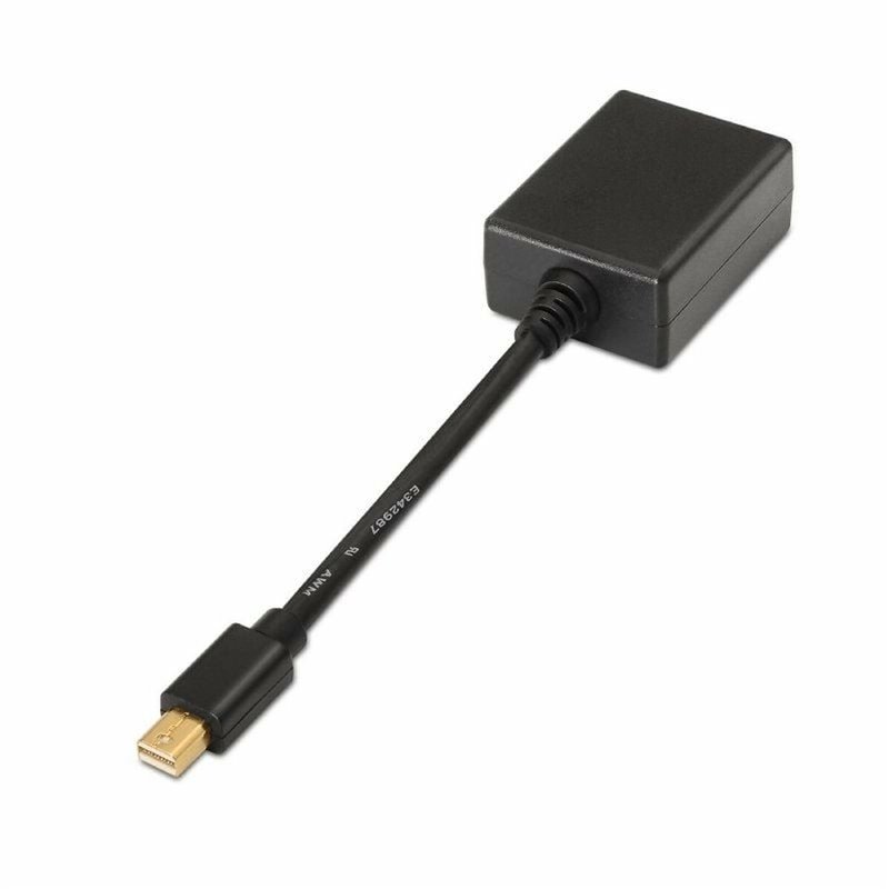 Image secondaire de Aisens A125-0135 câble vidéo et adaptateur 0,15 m Mini DisplayPort VGA Noir