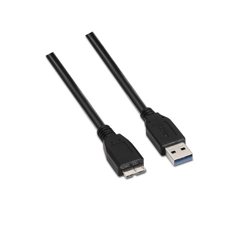 Aisens A105-0044 câble USB 2 m USB 3.2 Gen 1 (3.1 Gen 1) USB A Micro-USB B Noir