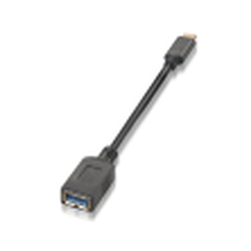 Image secondaire de Aisens A107-0062 câble USB 0,15 m USB 3.2 Gen 1 (3.1 Gen 1) USB C USB A Noir