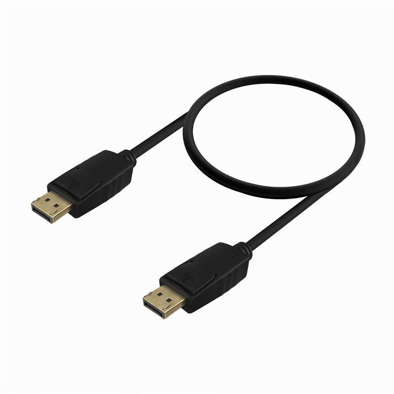 Image secondaire de Aisens A124-0737 câble DisplayPort 0,5 m Noir