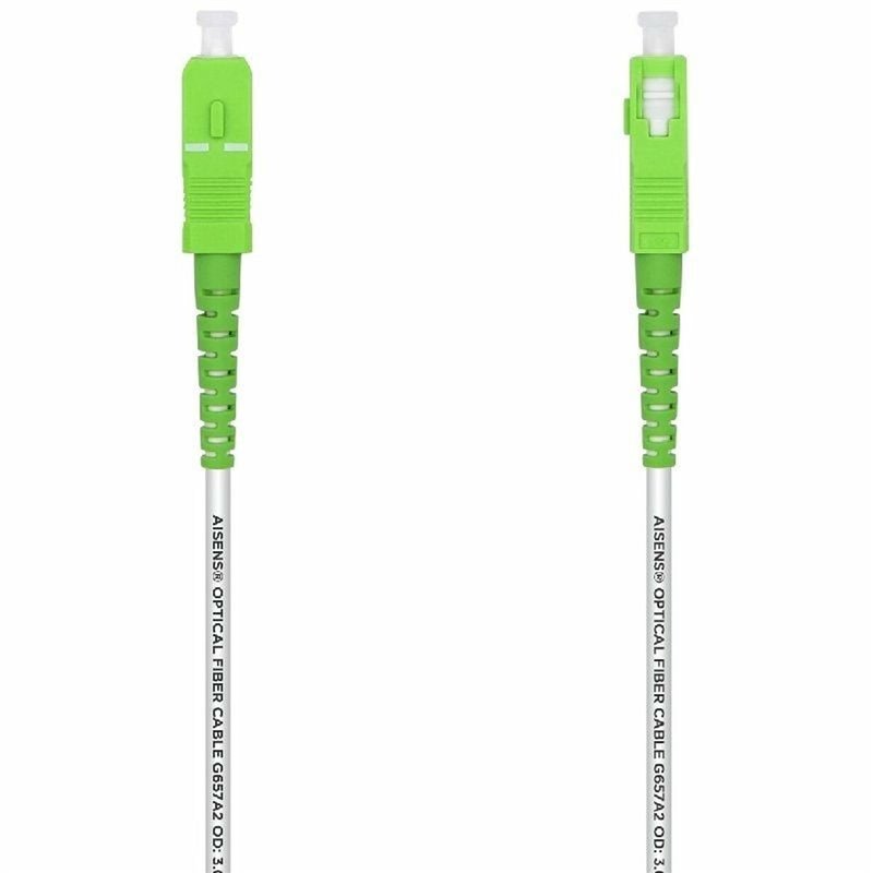 Aisens A152-0499 câble InfiniBand et à fibres optiques 15 m SC Blanc