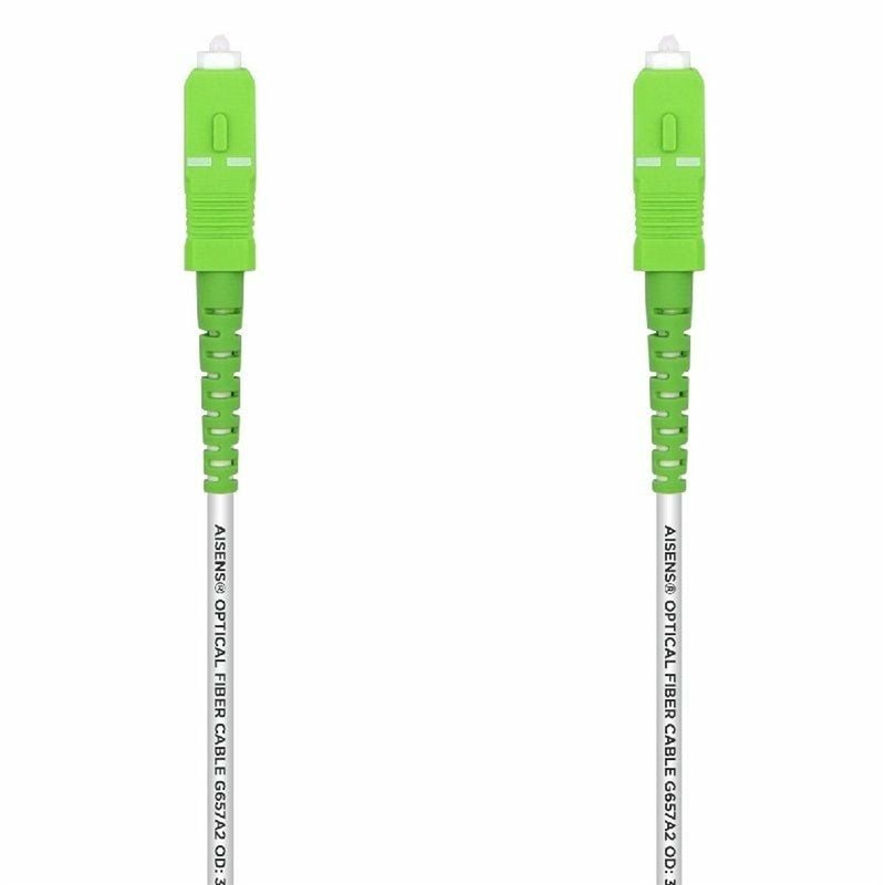 Image secondaire de Aisens A152-0499 câble InfiniBand et à fibres optiques 15 m SC Blanc