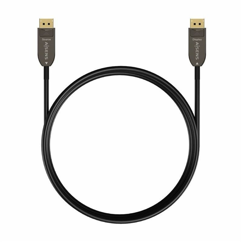 Aisens A155-0606 câble DisplayPort 10 m Noir