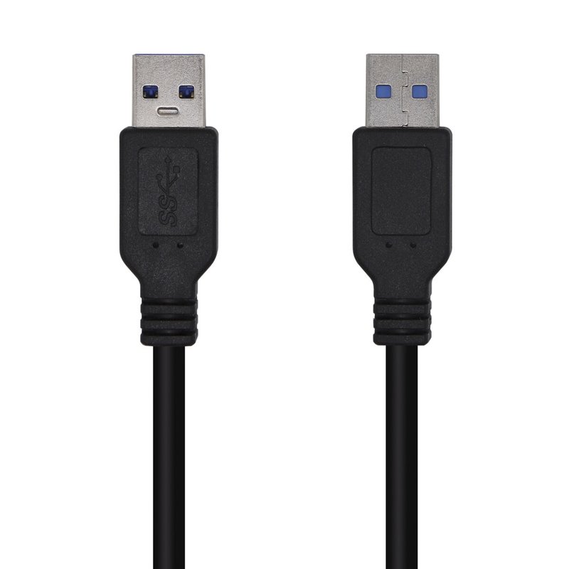Aisens A105-0448 câble USB 3 m USB 3.2 Gen 1 (3.1 Gen 1) USB A Noir