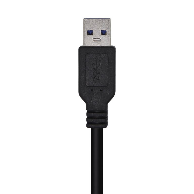 Image secondaire de Aisens A105-0448 câble USB 3 m USB 3.2 Gen 1 (3.1 Gen 1) USB A Noir