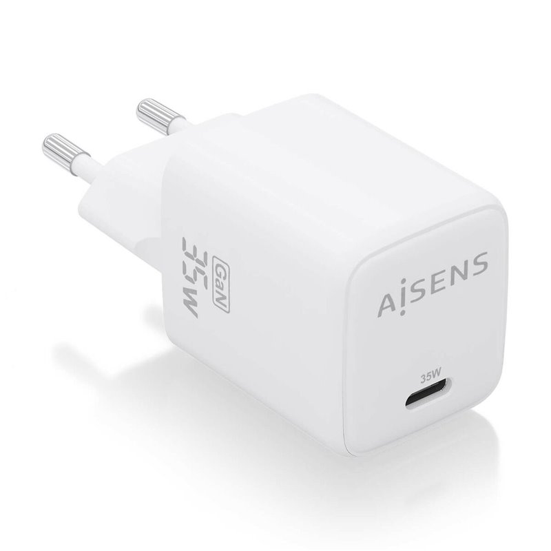 Aisens ASCH-35W1P016-W chargeur d'appareils mobiles Universel Blanc Secteur Charge rapide Intérieure