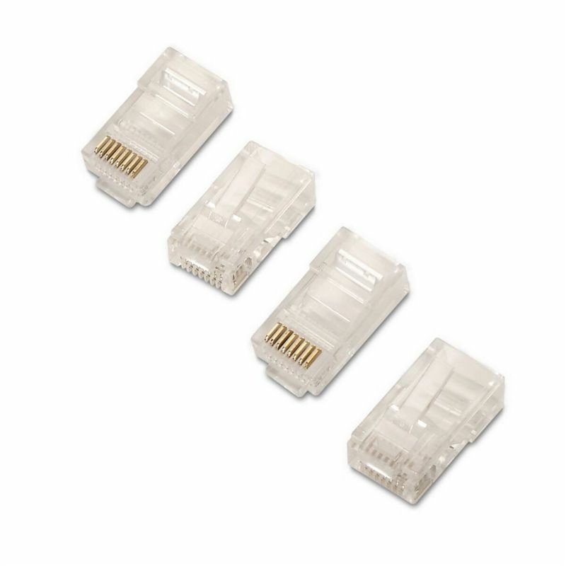 Aisens A138-0291 connecteur de fils RJ-45 Transparent