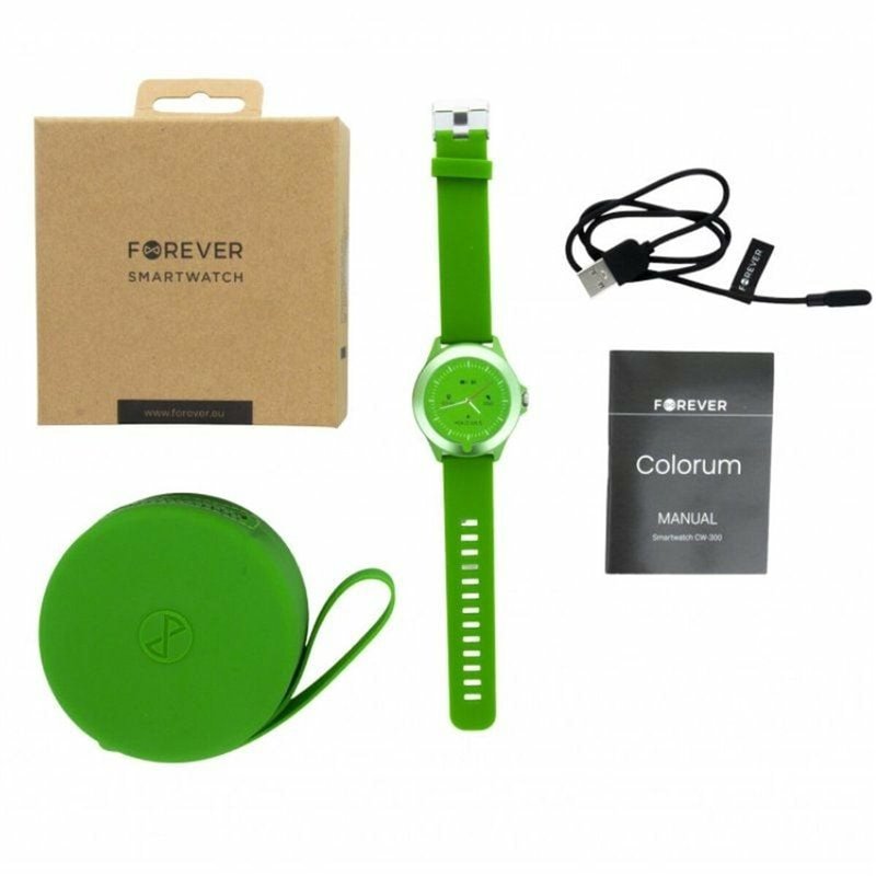 Montre intelligente Forever CW-300 Vert