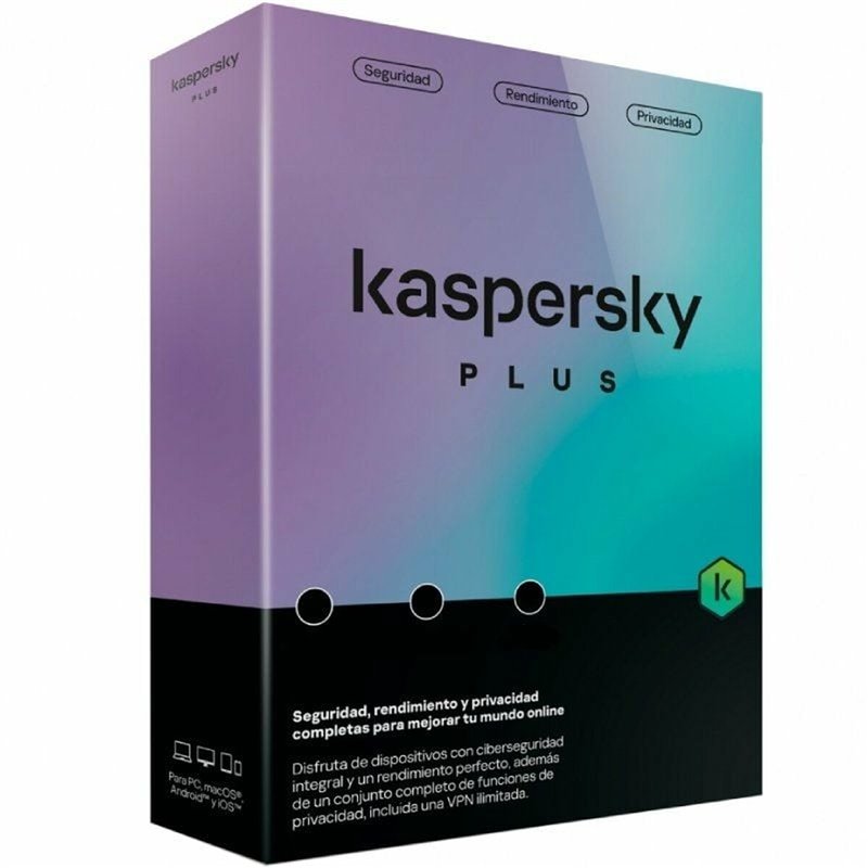 Kaspersky Plus Sécurité antivirus Base Espagnol 1 licence(s) 1 année(s)