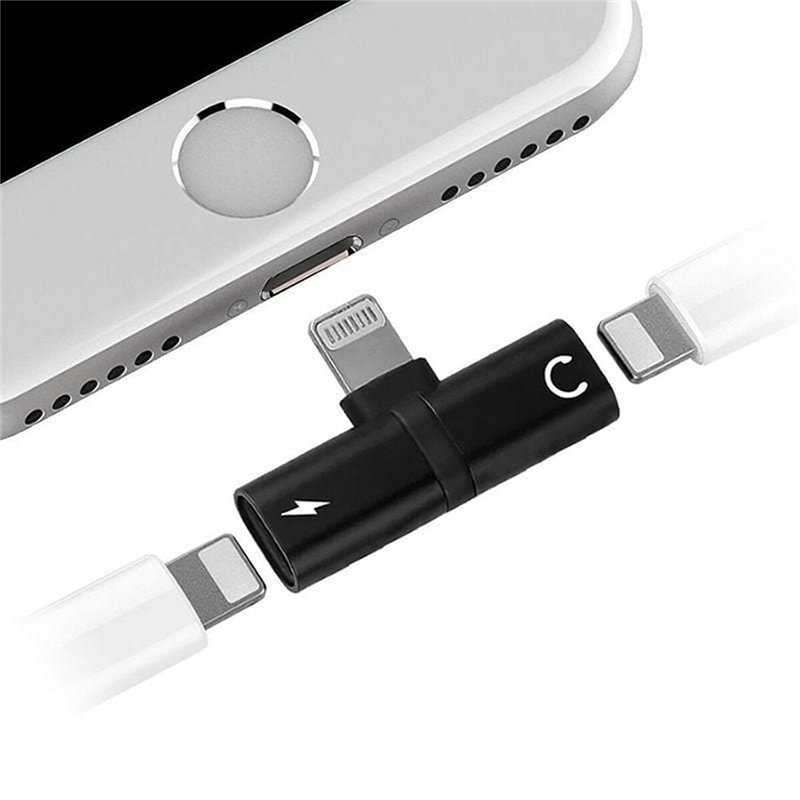 Image secondaire de Câble Lightning Myway Splitter Noir (1 Unité)