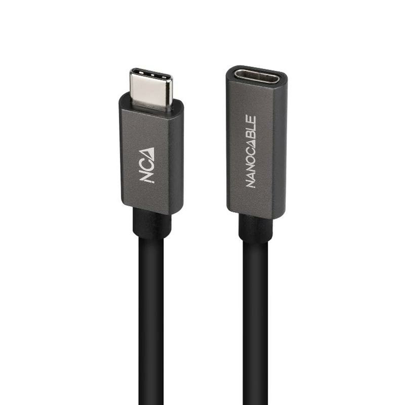 Image secondaire de NanoCâble 10.01.4402 câble USB 2 m USB 3.2 Gen 2x2 USB C Noir