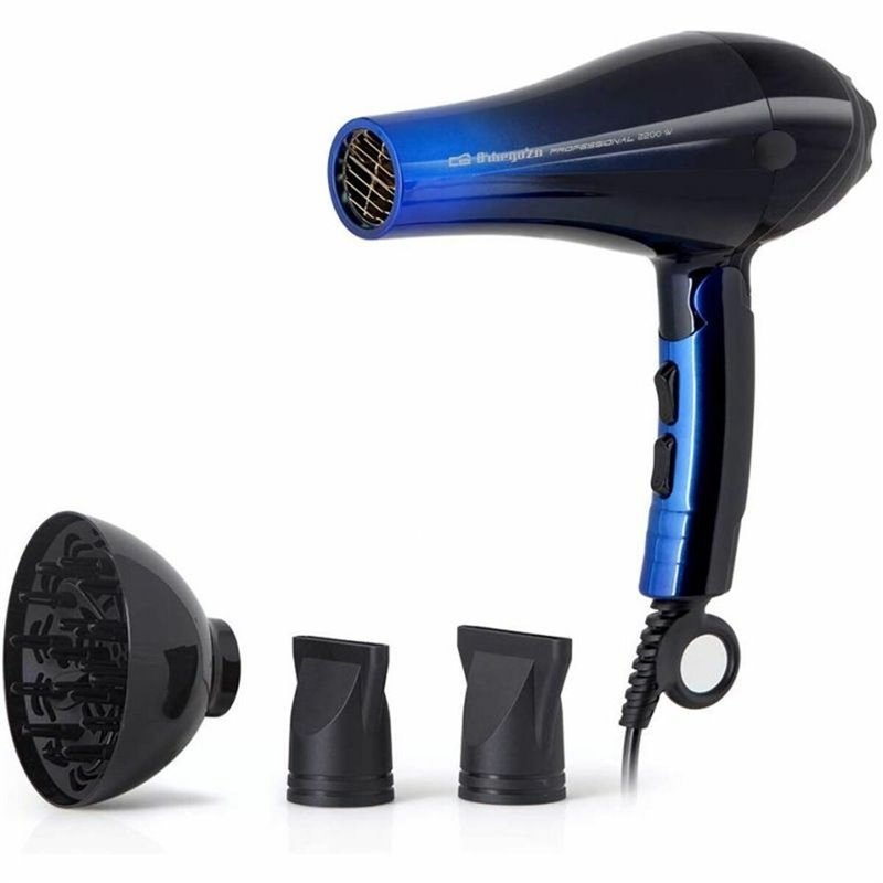 Sèche-Cheveux Orbegozo SE2085 2200 W Noir Noir/Bleu (1 Unité)