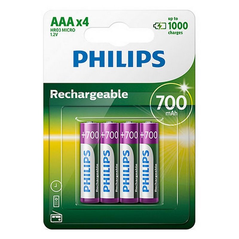 Philips Rechargeables Batterie R03B4A70/10