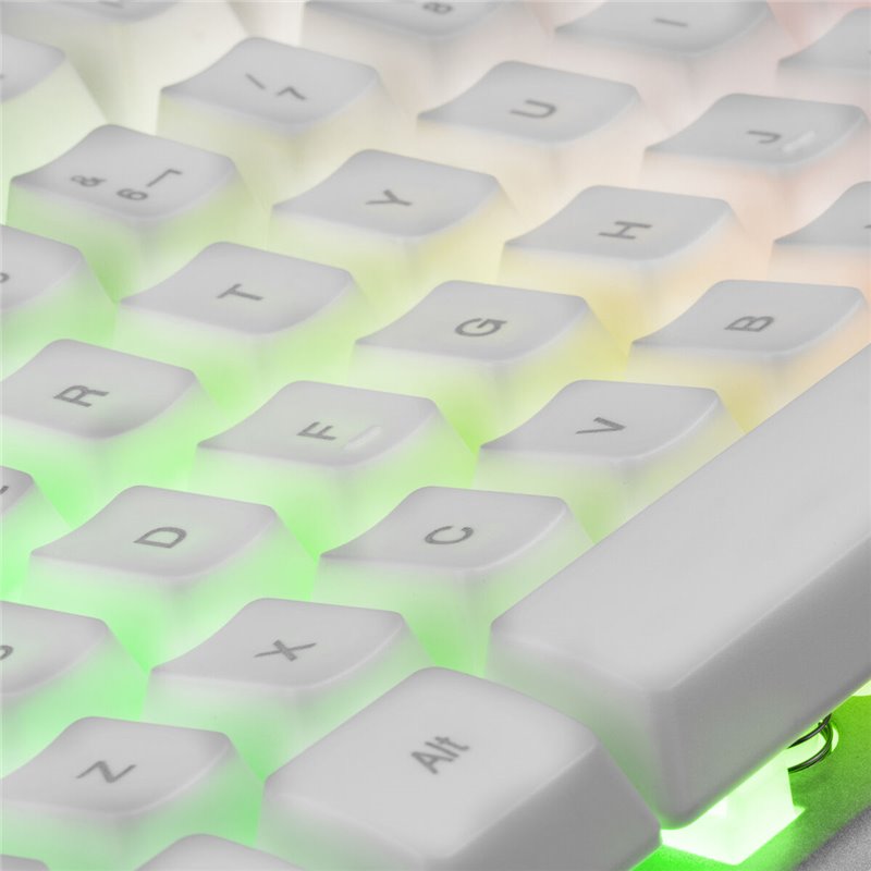 Image secondaire de Clavier Mars Gaming MK220WES RGB Blanc