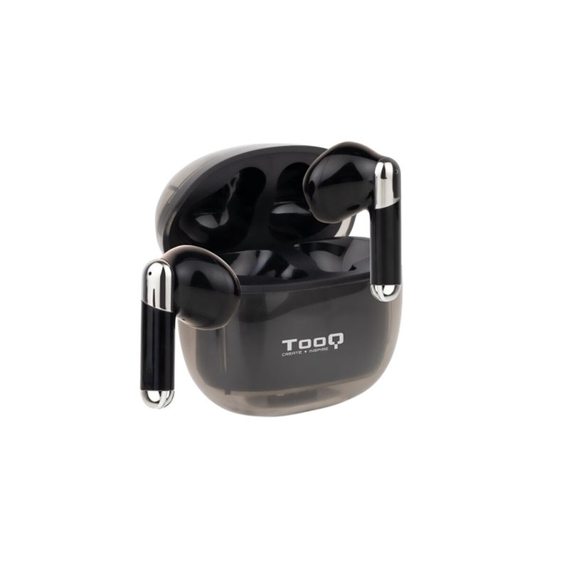 Tooq Onyx Casque Sans fil Ecouteurs Appels/Musique Bluetooth Noir, Chrome