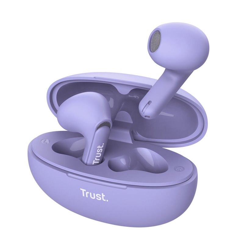 Image secondaire de Trust Yavi Casque True Wireless Stereo (TWS) Ecouteurs Appels/Musique USB Type-C Bluetooth Violet