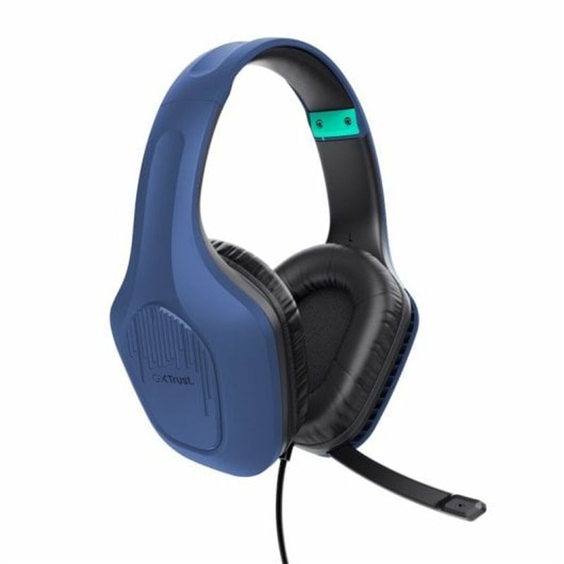 Image secondaire de Trust GXT 415B Zirox Casque Avec fil Arceau Jouer Bleu