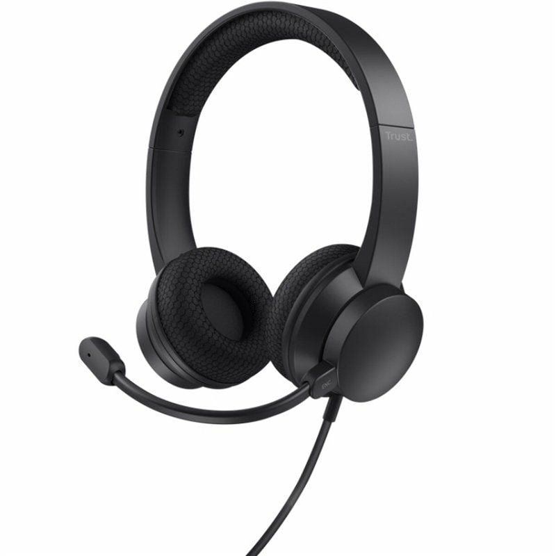 Image secondaire de Trust HS-260 Casque Avec fil Minerve Bureau/Centre d'appels USB Type-A Noir